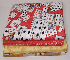 "Alice In Wonderland" - Half Yard Bundle - 4 Fabrics