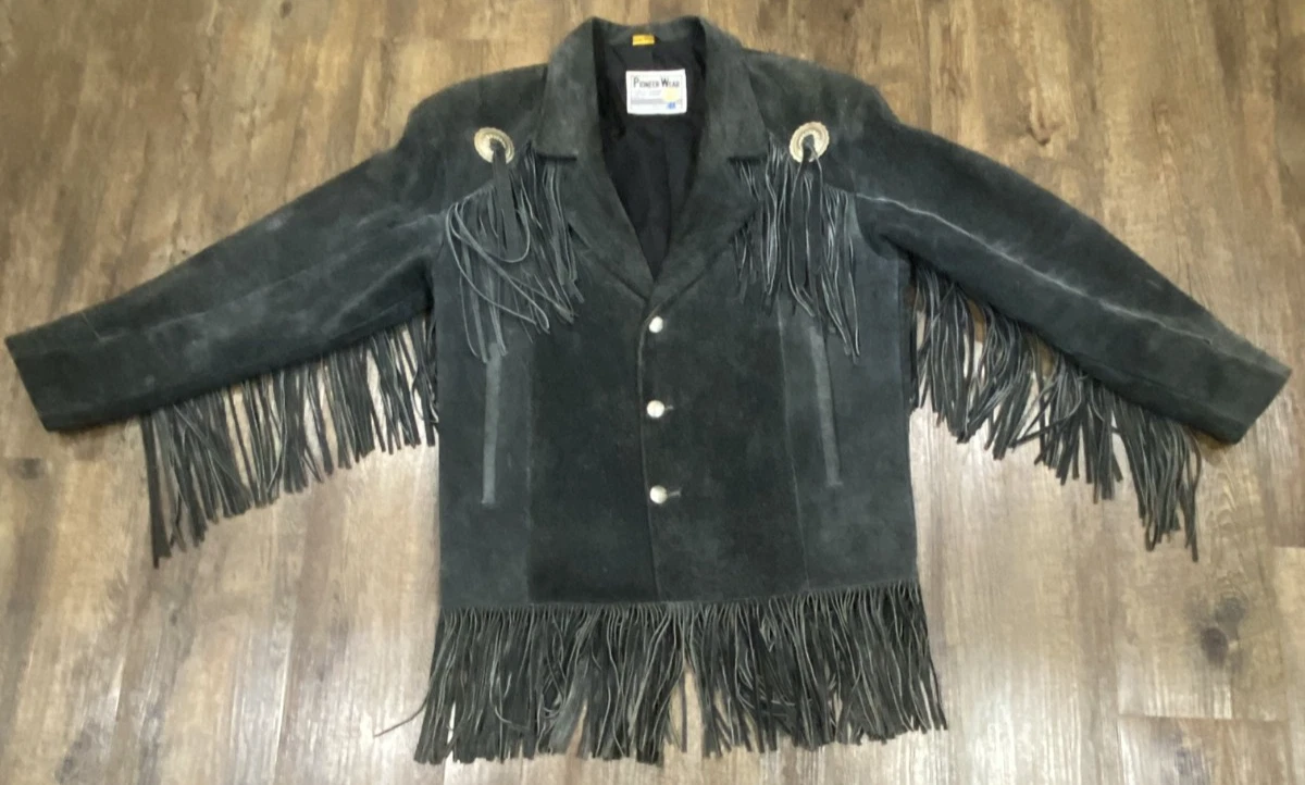 Black Suede Vintage Outerwear Coats & Jackets for Men for sale | eBay