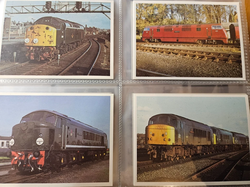 Rail enthusiast, diesels, set of 48 cards, 1985 - Image 3 of 4