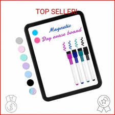 VUSIGN Small White Board Dry Erase, 8.5'' x 11'' Magnetic Dry Erase Board, Mini