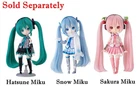 Dressup doll Hatsune Miku /Snow Miku /Sakura Miku Harmonia humming action figure