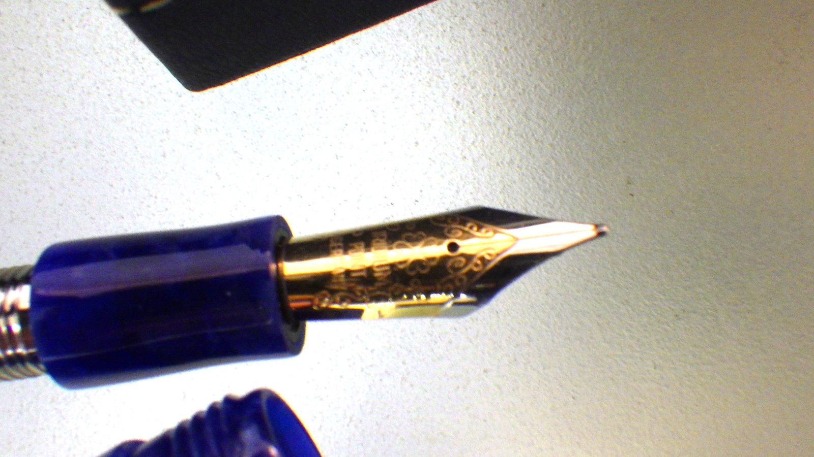 Conklin ALL AMERICAN Fountain Pen w/ Iridium Germany Nib in Box LAPIS BLUE