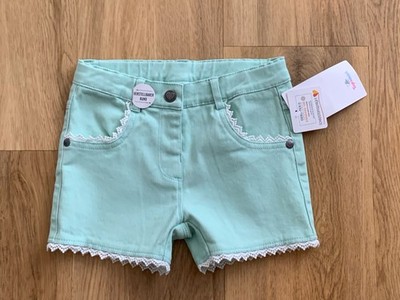 Topomini Mädchen Sommer Shorts grün mint 92 NEU