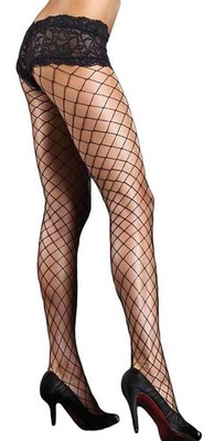 Fishnet Tights With Panties In Various Colours