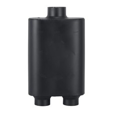 Universal Muffler 3 Inlet2.5 Dual Outlet 409 Stainless Steel Performance Universal Muffler 3 Inlet2.5 Dual Outlet 409 Stainless Steel Performance