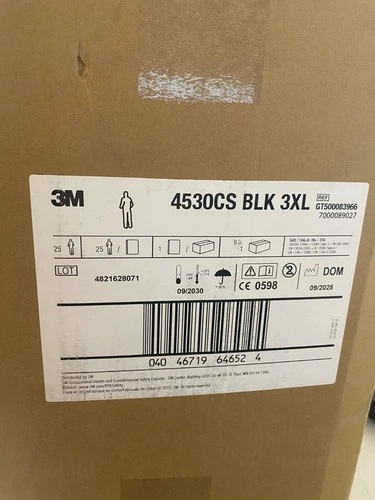 3M Disposable Protective Coverall 4530CS-BLK-3XL video thumbnail