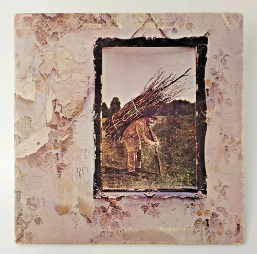 Led Zeppelin - IV 1971 1st Press PECKO DUCK Vinyl LP Atlantic SD 7208