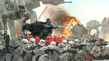 Star Wars galactic empire darth vader stormtrooper Custom Gaming Mat Desk 4928