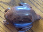 Wood Carved Sea Turtle Ocean  Sea Life Figurine Small 4" — photo 8