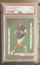 2024 DONRUSS ELITE JOE BURROW BENGALS STATUS DIE-CUT #6/9 PSA 9
