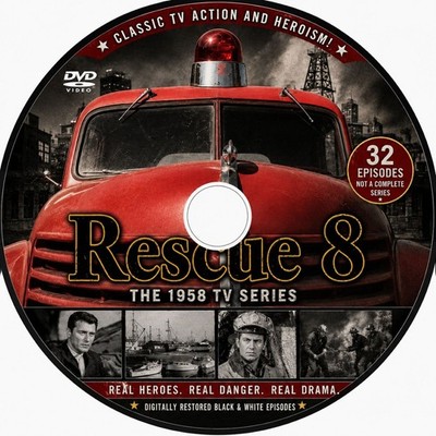 Rescue 8 (1958) Classic TV Show DVD   32 Episodes Collectors Edition