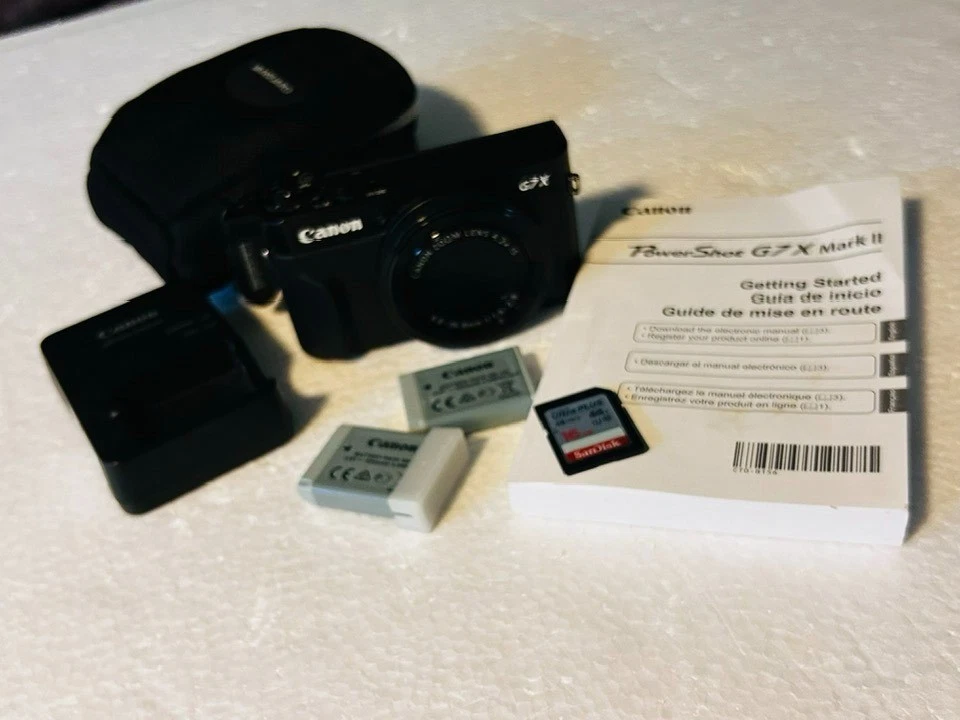 Canon PowerShot G7x Mark II 20.1MP Digital Camera 4.2x Optical Zoom Full-HD - Image 3 of 4