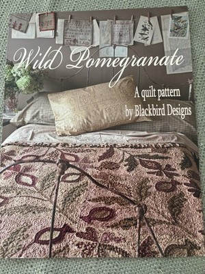 WILD POMEGRANATE. blackbird designs quilt pattern