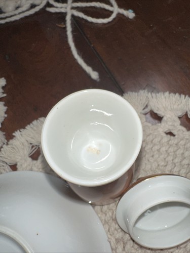 RARE VINTAGE RICHARD GINORI TEA Demitasse SET Pink Gold Creamer Sugar Teapot B5 - Picture 15 of 16