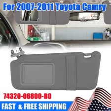 For 2007-2011 Toyota Camry Sun Visor Left Driver Side Wsunrooflight Us New For 2007-2011 Toyota Camry Sun Visor Left Driver Side Wsunrooflight Us New