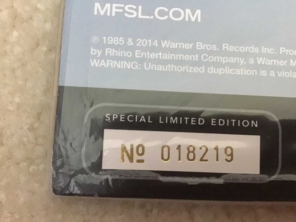 MFSL DIRE STRAITS Sealed Mobile Fidelity BROTHERS IN ARMS Original Master MOFI - Image 4 of 4