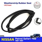 Front Windshield Rubber with mldg Hole Fits Nissan Patrol Safari Y60 GQ 1987-97