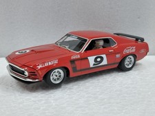 BRM BRM195 Mustang Boss 302 '70 Trans-Am Allan Moffat, 9 1:24 Slot Car