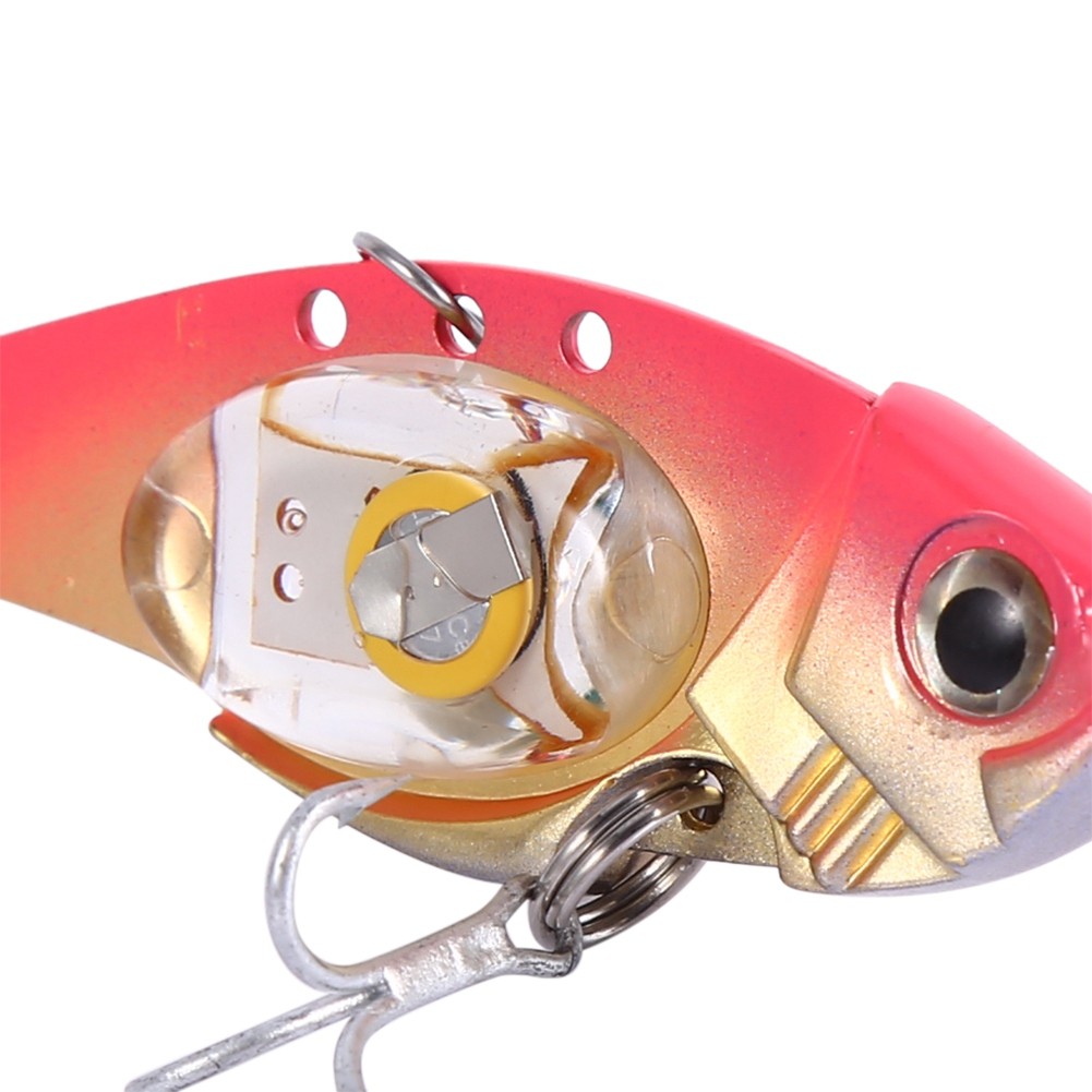 (red)LED Fishing Flashing Light Underwater Lure Bait Attracting Fish Lamp BAJ