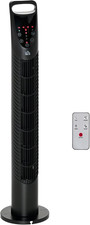 Image of 78.5 Cm Oscillating Tower Fan with Remote Control, 7.5H Timer, 3 Speed 3 Modes,
