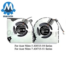 New CPU GPU Cooling Fan for Acer Nitro 5 AN515-43 AN515-54 AN517-51 7 AN715-51