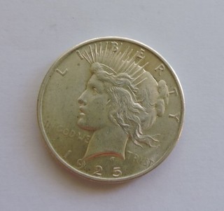 1925 Silver Peace Dollar