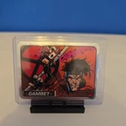 Gambit Vtg Marvel X-Men Foil Non-Prism 90s Vending Machine Stickers Kodak Rare