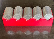 Lot of 100 Chuckster's 1994 $1 Slot Route Gaming Tokens Desert Coin Obsolete