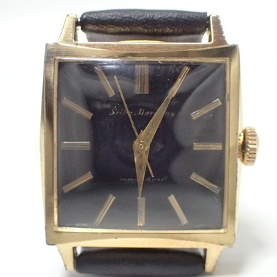 [A3Y] Seiko Harmony 19 Jewels Manual Winding Vintage Dress Men Watch [493]