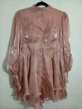 ASOS DESIGN Women's Size 8 Long Sleeve Corset Mini Dress