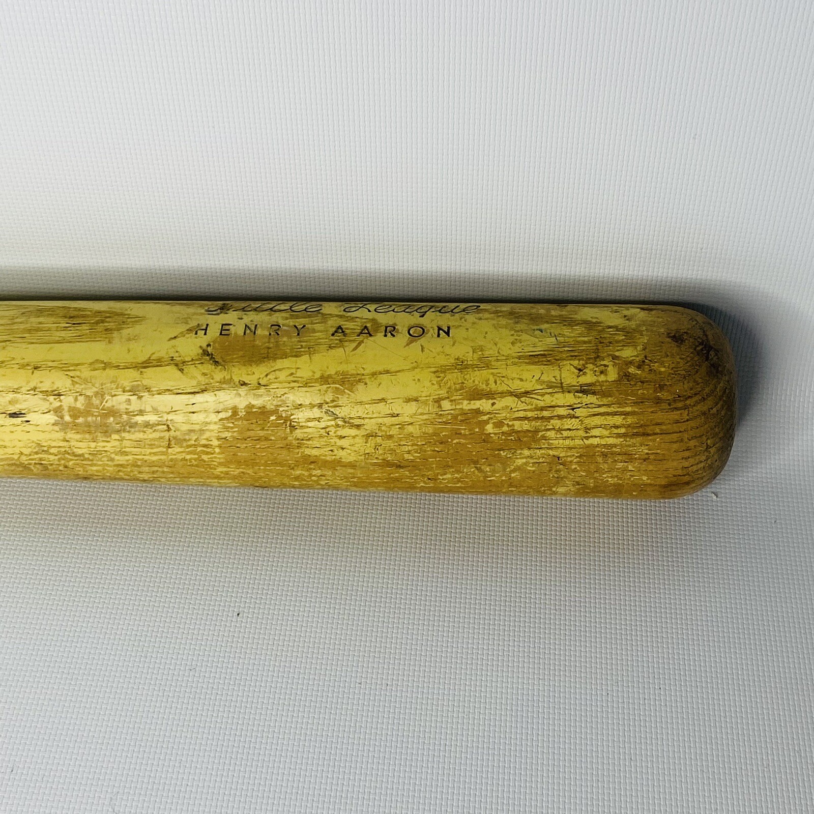 HILLERICH & BRADSBY 77 H & B LITTLE LEAGUE Baseball Bat HENRY AARON 29