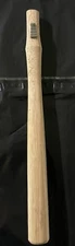 (2-PACK) HAMMER HANDLE 16"  HICKORY W/WEDGE OVAL EYE 3/4" X 7/8"