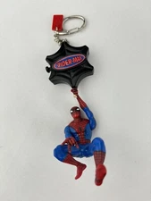 MARVEL SPIDER-MAN BASIC FUN KEYCHAIN CLIP RETRACTABLE WEB CLIMBING ACTION FS
