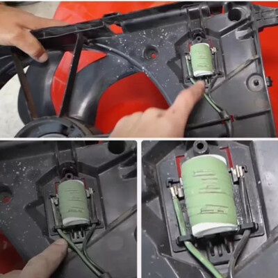 Kühlerlüfter Gebläsemotor Widerstand Heizung Lüftung Für Mokka