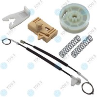 FüR Renault Megane I 2/3-TüRer Fensterheber Reparatursatz Seilzug - Vorne Links