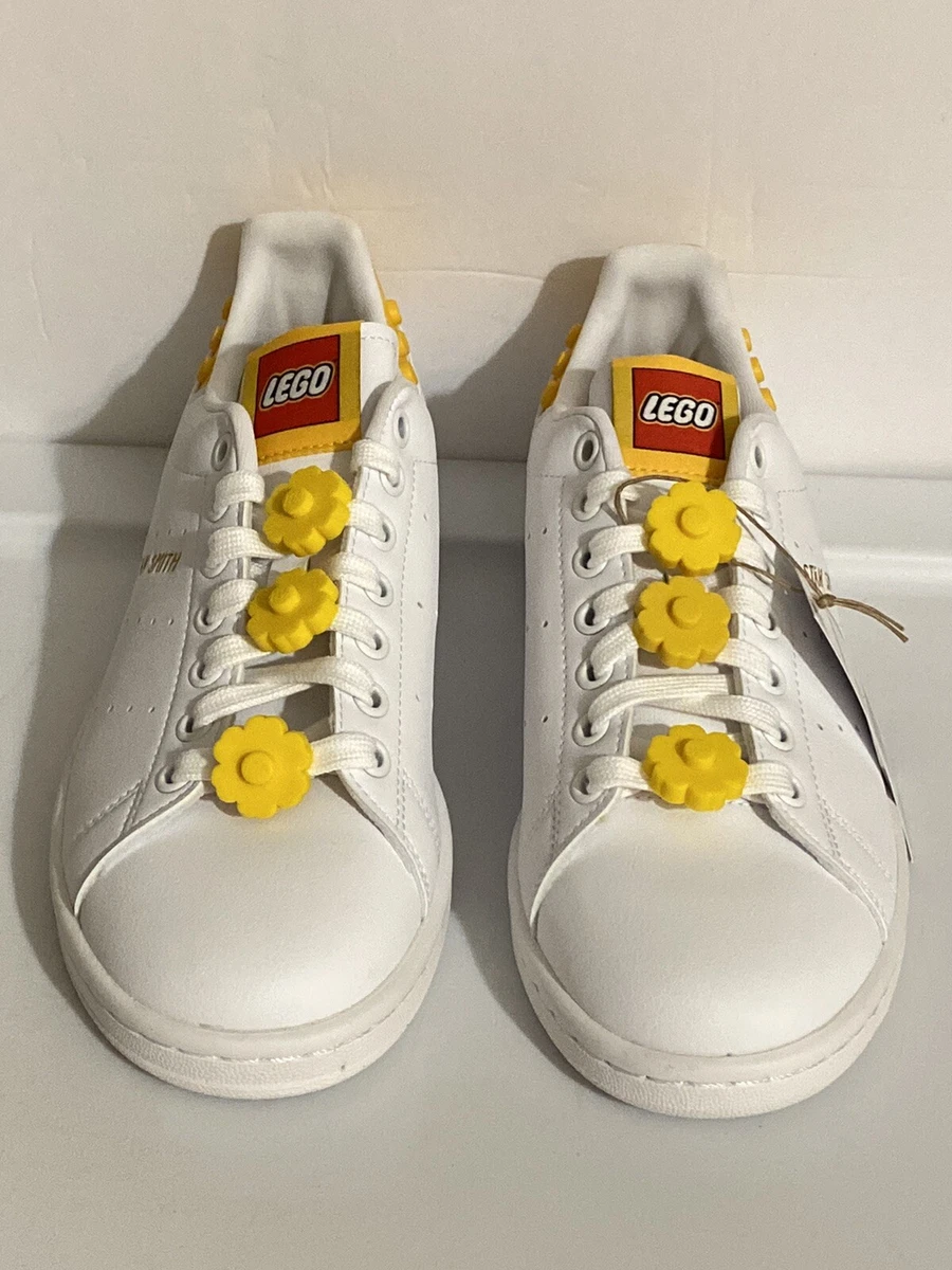 Adidas x LEGO Stan Smith Women s Athletic Casual Shoe White