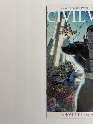Civil War # 6 (2006) MICHAEL TURNER Namor VARIANTE Millar MCNIVEN MARVEL - Bild 2 von 8