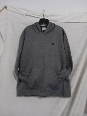 champion powertrain hoddie gray size 2xl(BBQ8)