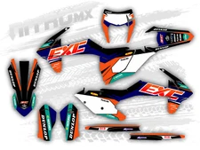 NitroMX Graphics for KTM EXC EXC-F XC-W 125 250 350 450 500 2017 2018 2019 Decal