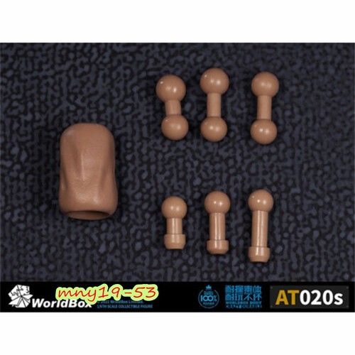 WorldBox MK100 AT020 1/6 Nude Body Man Tony hero man Action Figure Body - Picture 8 of 11