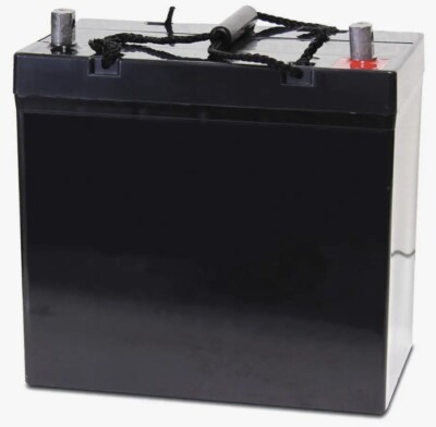 Zoro Select 2Ukl5 Battery,Sealed Lead Acid,12V,55Ah,Bolt