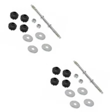 2 Left+Right Front Stabilizer Sway Bar Links for Volvo w/ Aluminum Control Arms