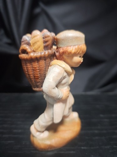 Anri Juan Ferrandiz Baker Boy 3" 145/1500 Wood Figure Vintgage Hand Carved - Picture 2 of 7