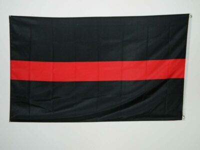 Flagge 150 x 90 cm thin red line, red family Deutschland Feuerwehr fire fighter