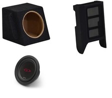 Alpine Subwoofer Kit Für BMW Serie 3 E36 Cabrio Hintere Sitze