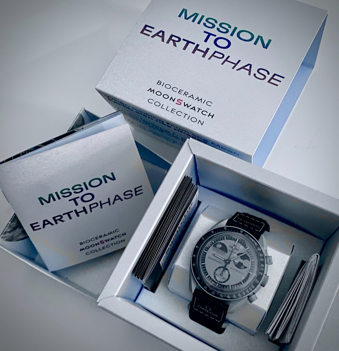 OMEGA X SWATCH SpeedMaster MoonSwatch MISSION TO EARTHPHASE
