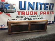 Peterbilt 379 Sleeper Cabinet With Rolling Doors And Wood Grain PN: 29-00938