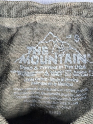 I Survived 8 Weeks Shirt Mens Small Brown Navy Boot Camp Graphic The Mountain - Picture 7 of 8