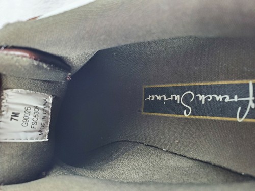 Klassische neue Herren French Shriner braun und weiß Golfschuhe 7M - Bild 6 von 7
