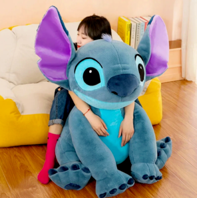 巨大スティッチ 80cm！ Disney Lilo & Stitch Plush Stuffed Doll 80cm Large Stuffed